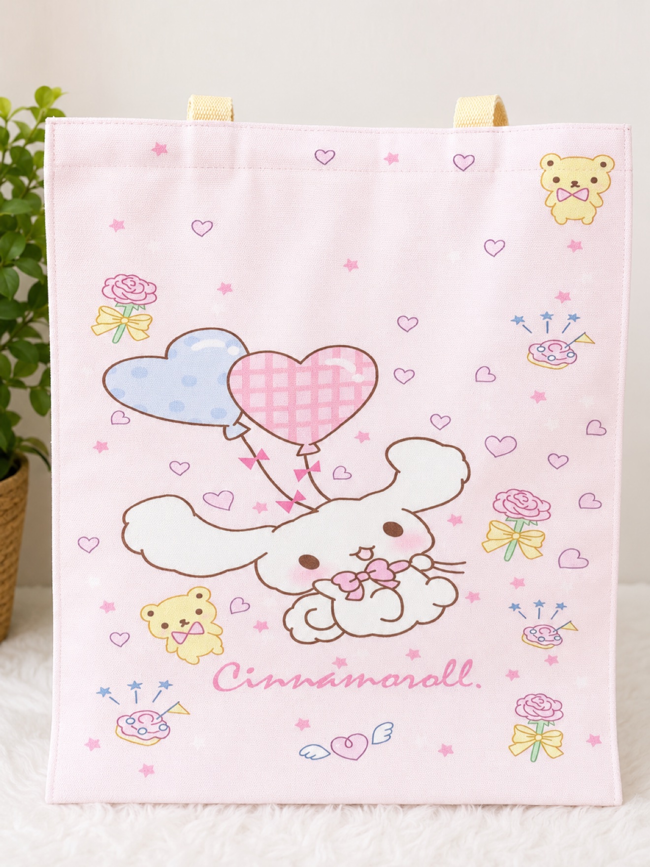 Sweet Picnic pastel kawaii tote bag